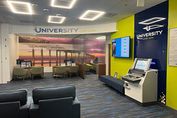 UC San Diego Banking Hub Interior